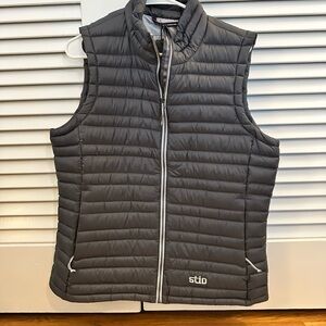 Stio Dark Gray Puffer Vest